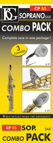 Pack Entretien Saxophone Soprano