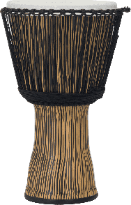Pearl PBJVR14-698 Djembe Rope Tuned 14" Zebra Glass