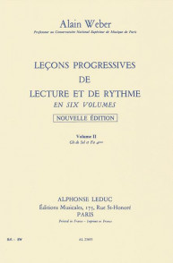 Weber A. Lecons Progressives Vol 2