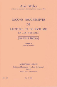 Weber A. Lecons Progressives Vol 1