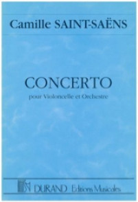 SAINT-SAENS C. Concerto N°1 OP 33 Violoncelle et Orchestre Conducteur