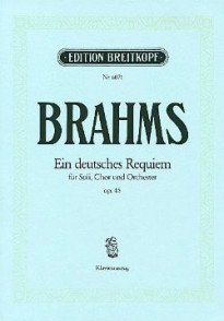 Brahms J. Requiem Allemand Chant