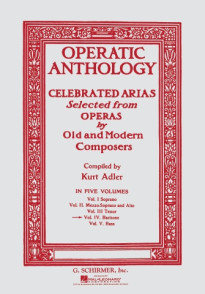 Operatic Anthology Vol 4 Baryton