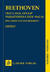 Beethoven L.v. Trio DO Majeur OP 67 Score