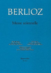 Berlioz H. Messe Solennelle Chant Piano