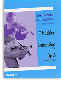 Kuchler F. Concertino RE Majeur OP 15 Violon