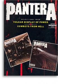 Pantera Vulgar Display O Power Cowboys From Hell Guitare