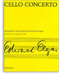 Elgar C. Cello Concerto Version Alto