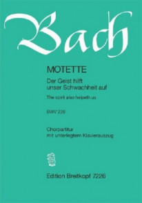 Bach J.s. Motette Bwv 226 Chant Piano