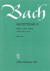 Bach J.s. Motette NR.5  Bwv 229 Chant Piano