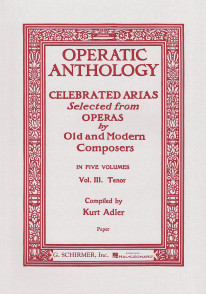Operatic Anthology Vol 3 Tenor