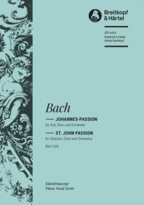 Bach J.s. Passion Selon Saint Jean Choeur