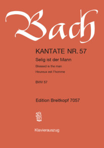 Bach J.s. Cantate Bwv 57 Chant Piano