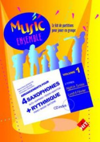 Music Ensemble Vol 1 Saxophones