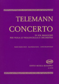 Telemann G.p. Concerto Sol Majeur Viola