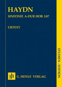 Haydn J. Symphonie la Majeur Hob. I:87 Conducteur