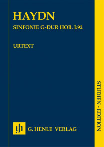 Haydn J. Symphonie la Majeur Hob. I:92 Conducteur