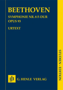 Beethoven L.v. Symphonie N°8 OP 93 Conducteur