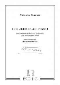Tansman A. Les Jeunes AU Piano Recueil 2 Piano 4 Mains