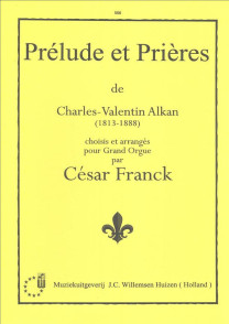 Franck C. Prelude et Priere Orgue