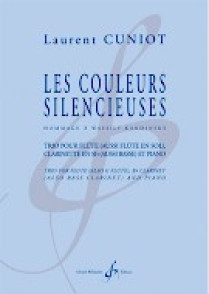 Cuniot L. Les Couleurs Silencieuses Flute Clarinette Sib et Piano