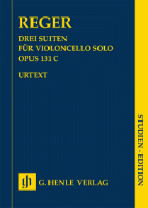 Reger M. Suites OP 131C Violoncelle