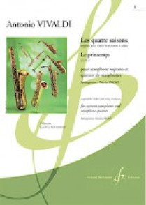 Vivaldi A. Les Quatre Saisons: le Printemps Saxophones
