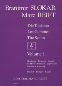 Slokar B./reift M. Les Gammes Vol 1 Trompette/cornet