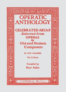 Operatic Anthology Vol 5 Basse