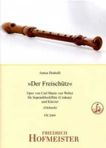 Diabelli A. Der Freschutz Flute A Bec Soprano