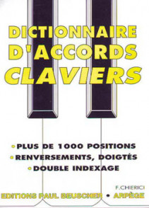 Chierici F. Dictionnaire D'accords Claviers