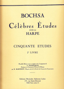 Bochsa R.n. 50 Etudes Vol 2 Harpe