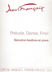 Francaix J. Prelude Danse Finale Hautbois