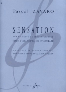 Zavaro P. Sensation Soprano et Guitare