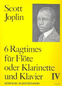 Joplin S. 6 Ragtimes Vol 4 Flute/clarinette/basson