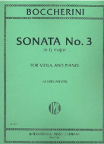 Boccherini L. Sonata N°3 Alto