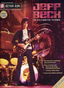 Jazz Play Along Vol 135 Jeff Beck Eb, Bb, C Inst. Bass Clef