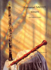 Savoye E. Sonate Hautbois