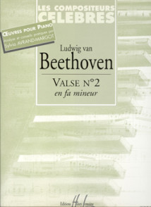 Beethoven L.v. Valse N°2 Piano