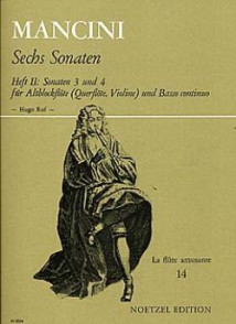 Mancini F. Sonates Vol 2 Flute A Bec Alto