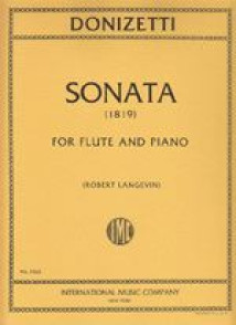 Donizetti G. Sonata Flute