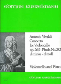 Vivaldi A. Concerto OP 26 N°9 Violoncelle