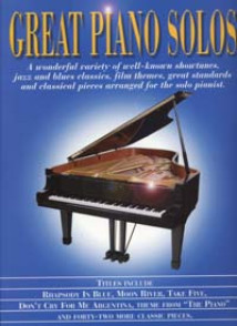 Great Piano Solos Bleu
