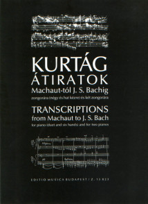 Kurtag G. de Machaut A Bach Piano 4 Mains et 6 Mains
