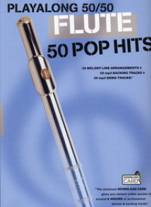 Playalong 50/50 50 Pop Hits Flute