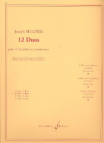 Sellner J. 12 Duos Vol 2 Hautbois/saxo