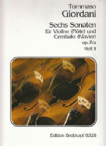 Giordani T. 6 Sonates Vol 2 Violon (ou Flute)