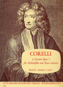 Corelli A. Sonates OP 5 Vol 2 Flute A Bec Alto