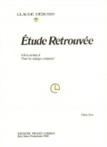 Debussy C. Etude Retrouvee Piano