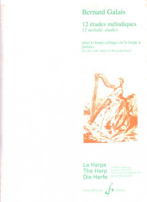 Galais B. Etudes Melodiques Harpe